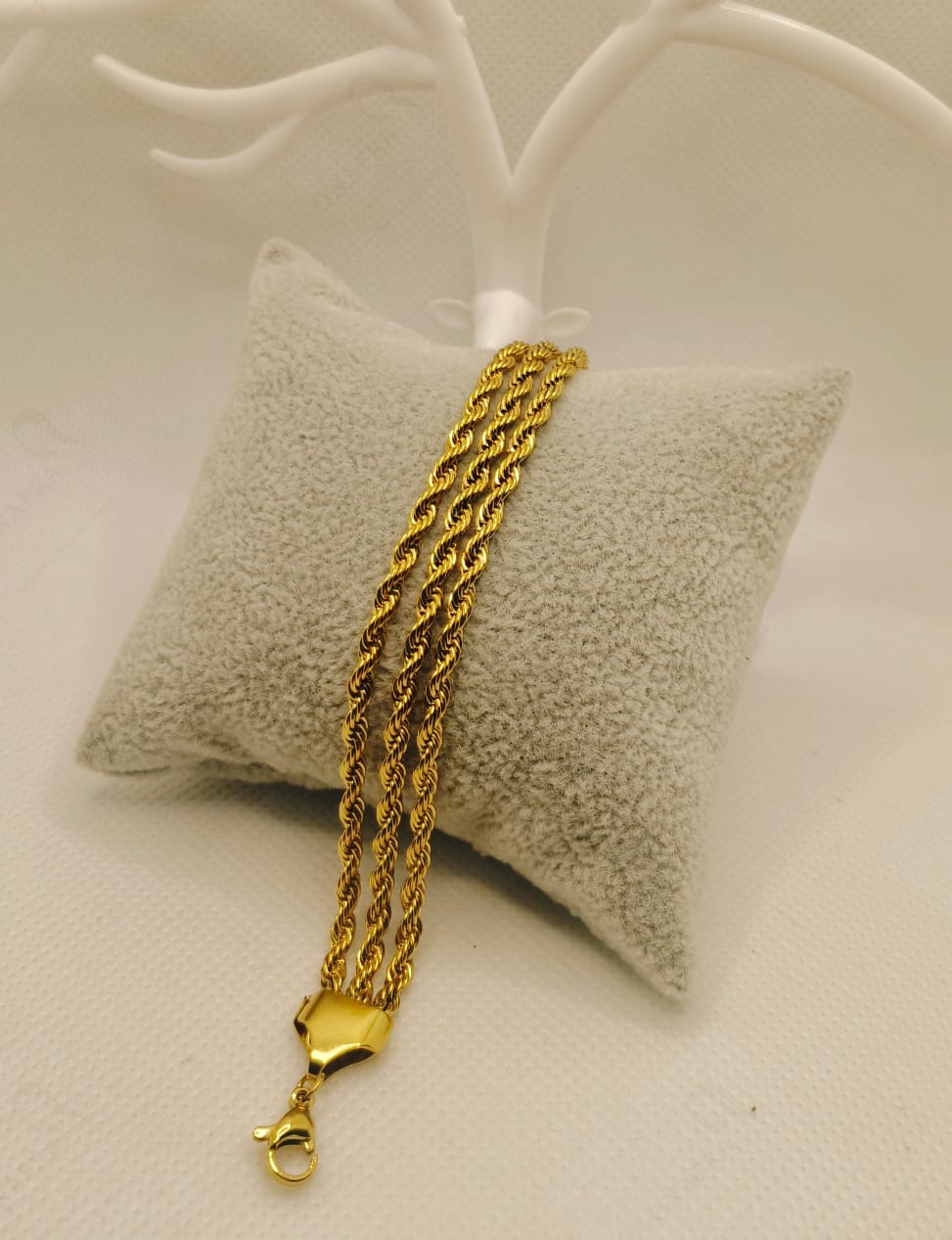 Elegant Gold Multi-Strand Bracelet